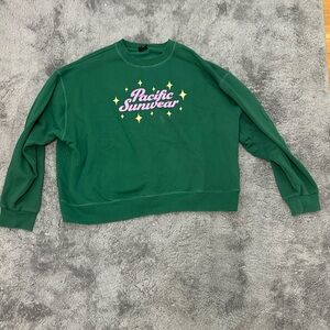 PacSun Pacific Sunwear Sparkle Crew Neck